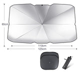 Foldable Umbrella-Style Car Windshield Sun Shade