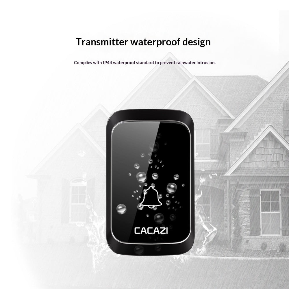 Wireless Home Battery-Powered DC Wireless Doorbell Waterproof