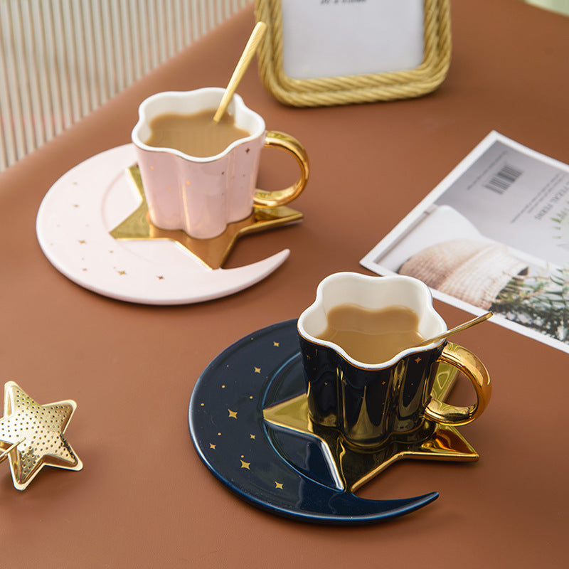 a coffee cups on a table