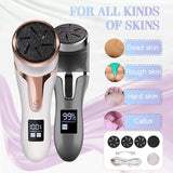 Electric Foot Callus Remover with LCD Display