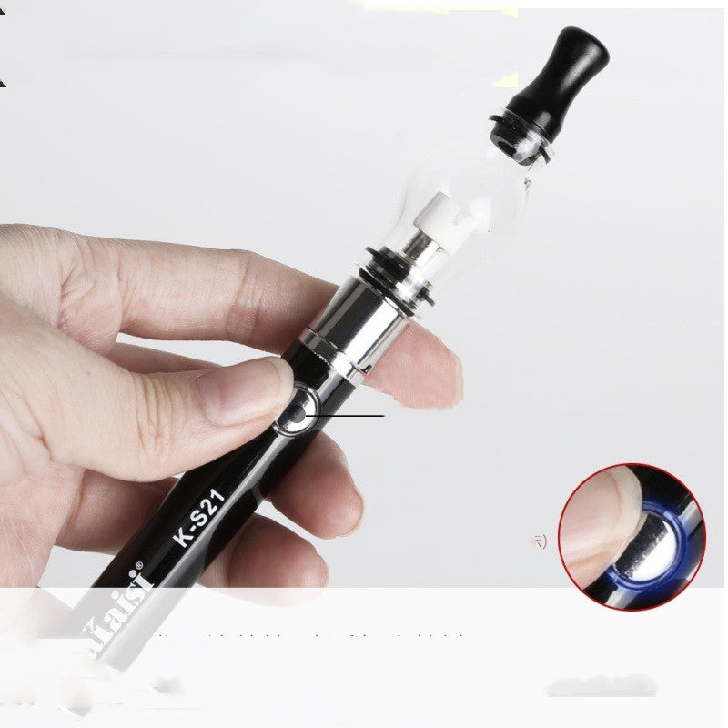 a hand holding a vaporizer