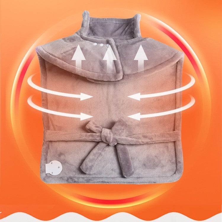 a grey robe with arrows pointing to the side