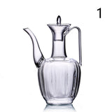 Heat-Resistant Wine Warmer Jug and Glass Set
