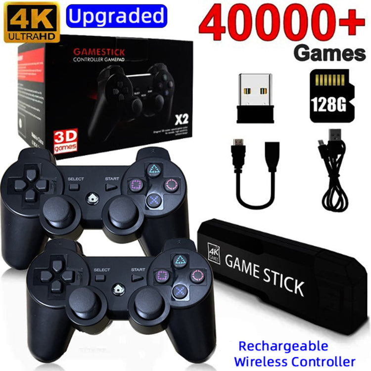 a video game controller and a box