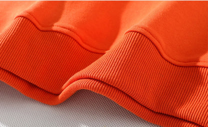 Hoodie Men's Tunic With Round Neck And Loose Sleeves