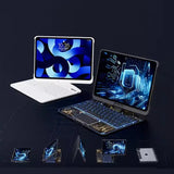 360-Degree Rotating Bluetooth Keyboard Case for iPad
