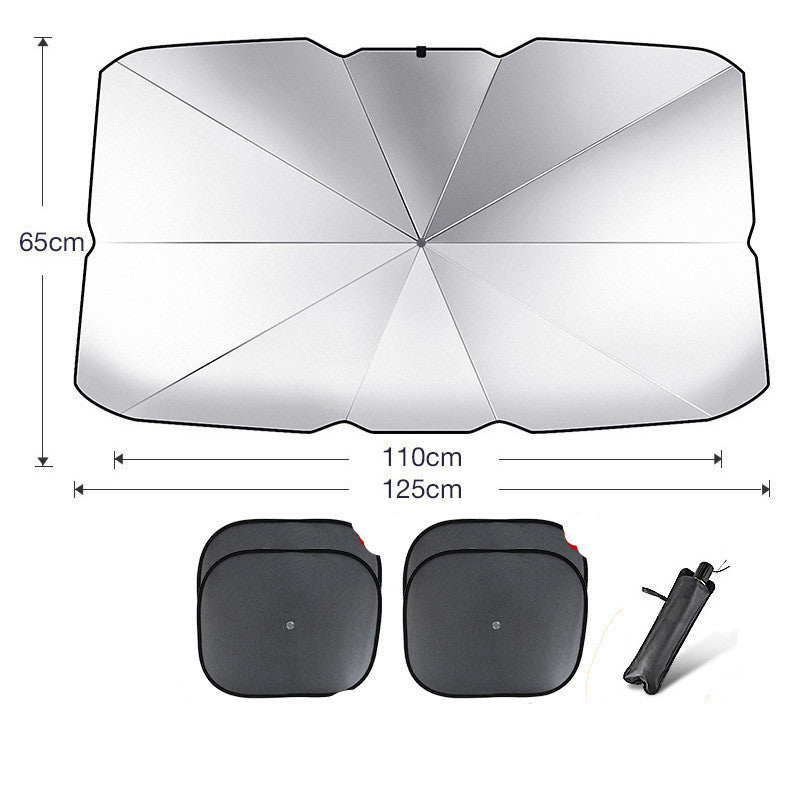 a diagram of a car sun visor