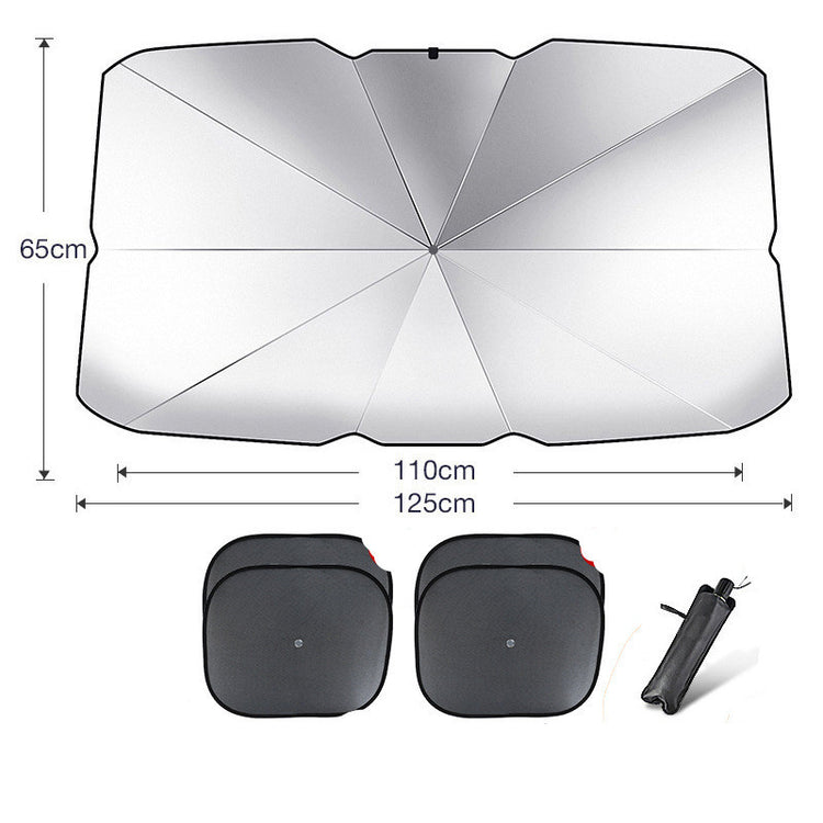 a diagram of a car sun visor