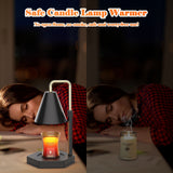 Adjustable Candle Warmer Lamp with Timer