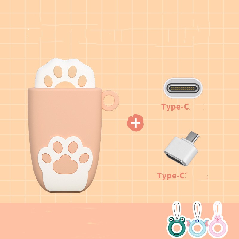 Cartoon U-disk 64g Large Capacity Cute Shape