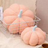 Pumpkin-Shaped Decorative Throw Pillow