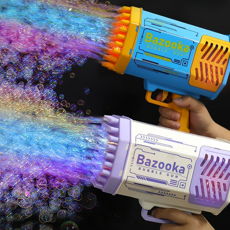 a pair of hands holding colorful water guns