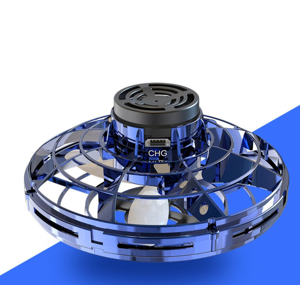 a blue and black object