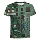 3D Digital Print Graphic Men's Short-Sleeve T-Shirt