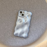 Pearlescent Macaron-Color Protective Phone Case for Compatible iPhone Models