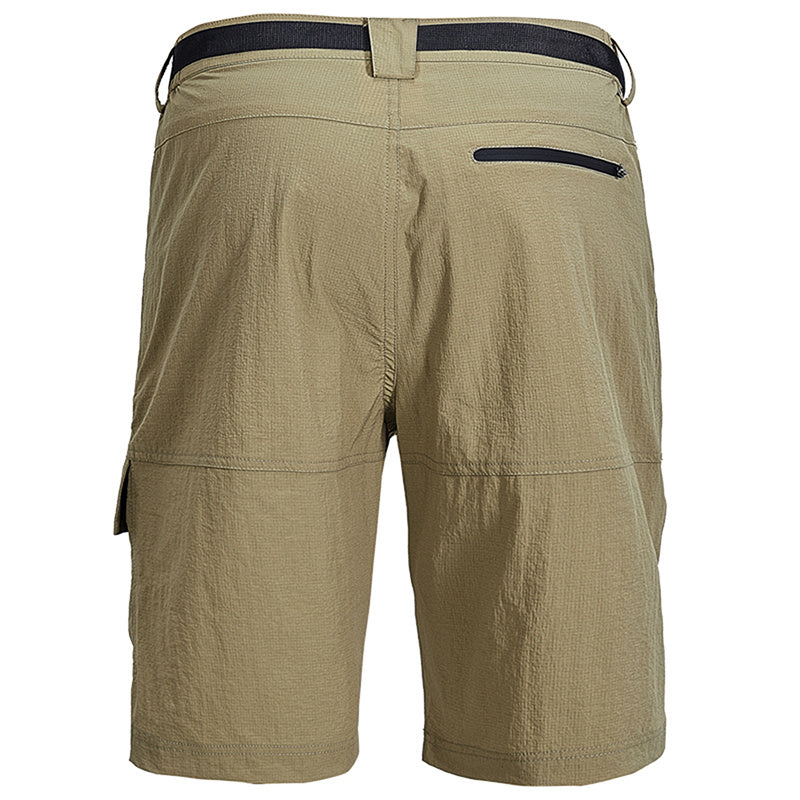 a pair of shorts with a belt