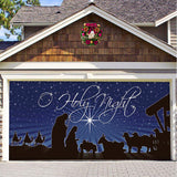 Cartoon Christmas Party Backdrop Cloth