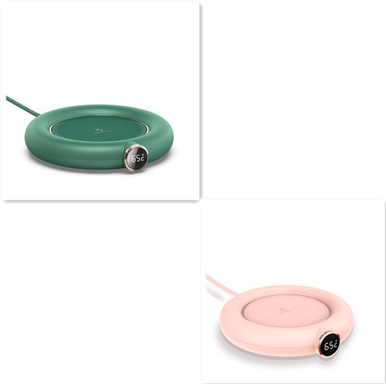 a green and pink wireless charger