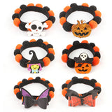 Halloween Pumpkin and Themed Pet Collar