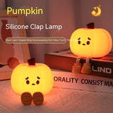Silicone Pumpkin LED Night Light