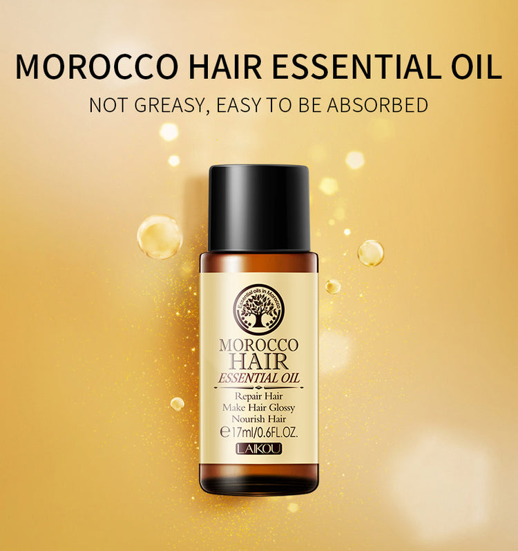 a bottle of hair oil