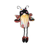 Flower and Butterfly Faceless Decorative Doll