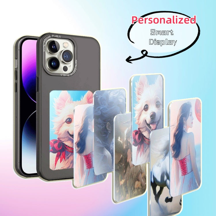 a cell phone with a couple of cases