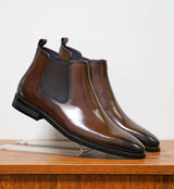 Men's Vintage Leather Chelsea Boots