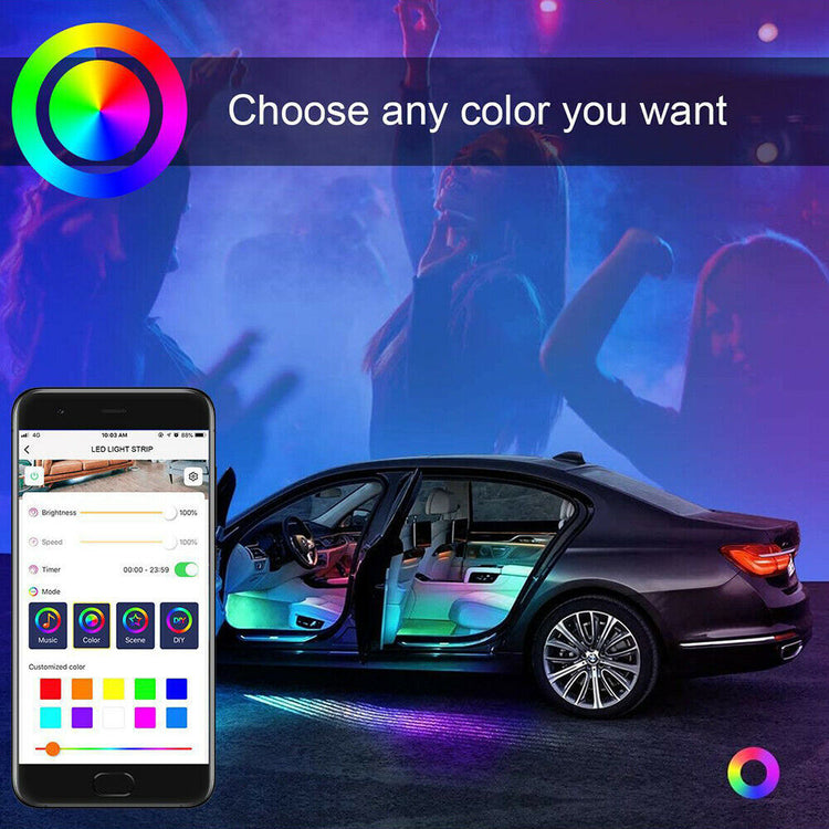 a car with its doors open