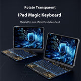 360-Degree Rotating Bluetooth Keyboard Case for iPad