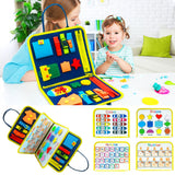Children's Busy Book and Activity Board