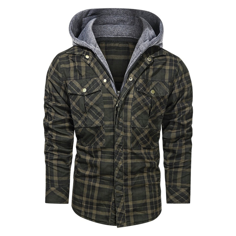 a jacket with a hood