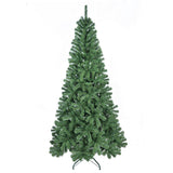 Green Artificial Christmas Tree with Folding Metal Stand