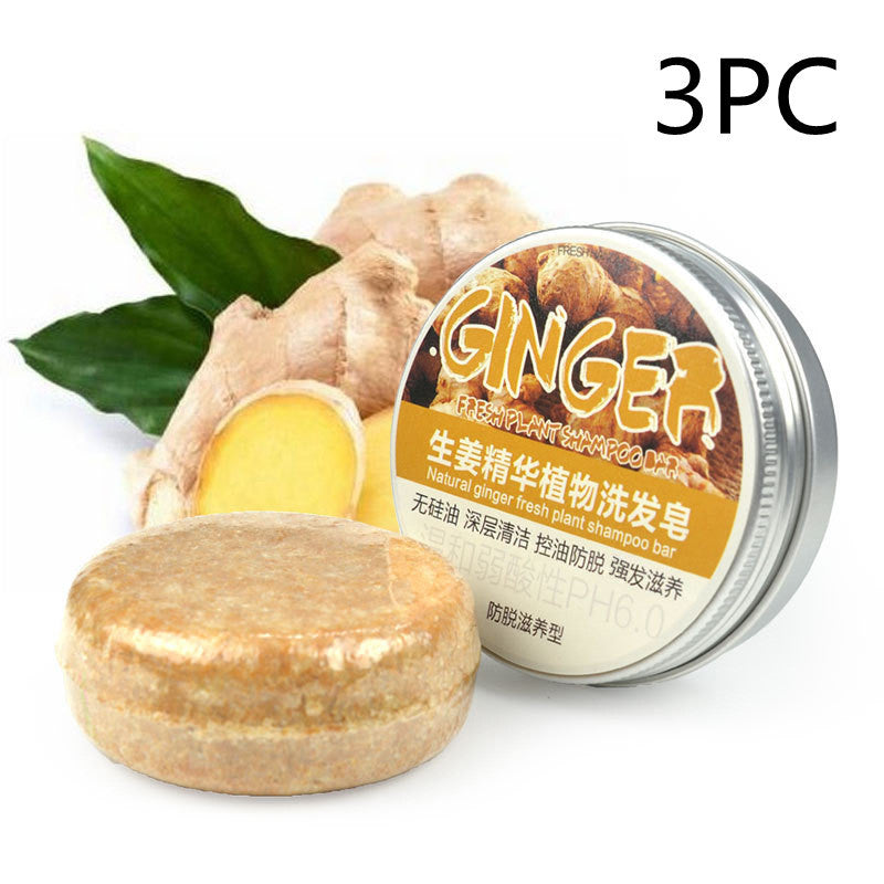 a ginger soap and ginger root