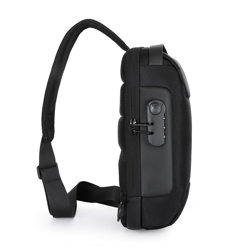 a black bag with a strap