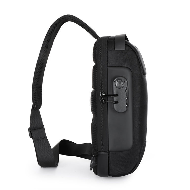 a black bag with a strap