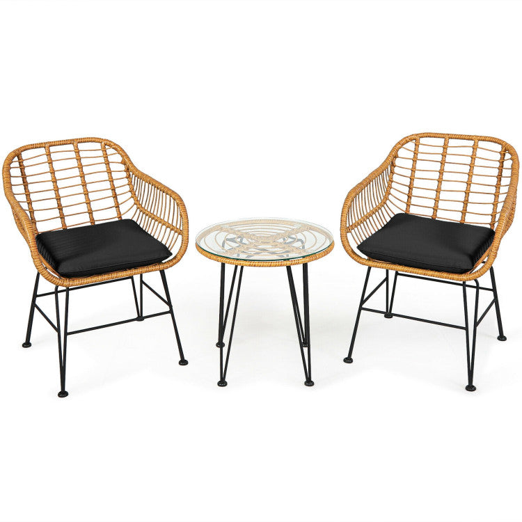 a group of chairs and a table