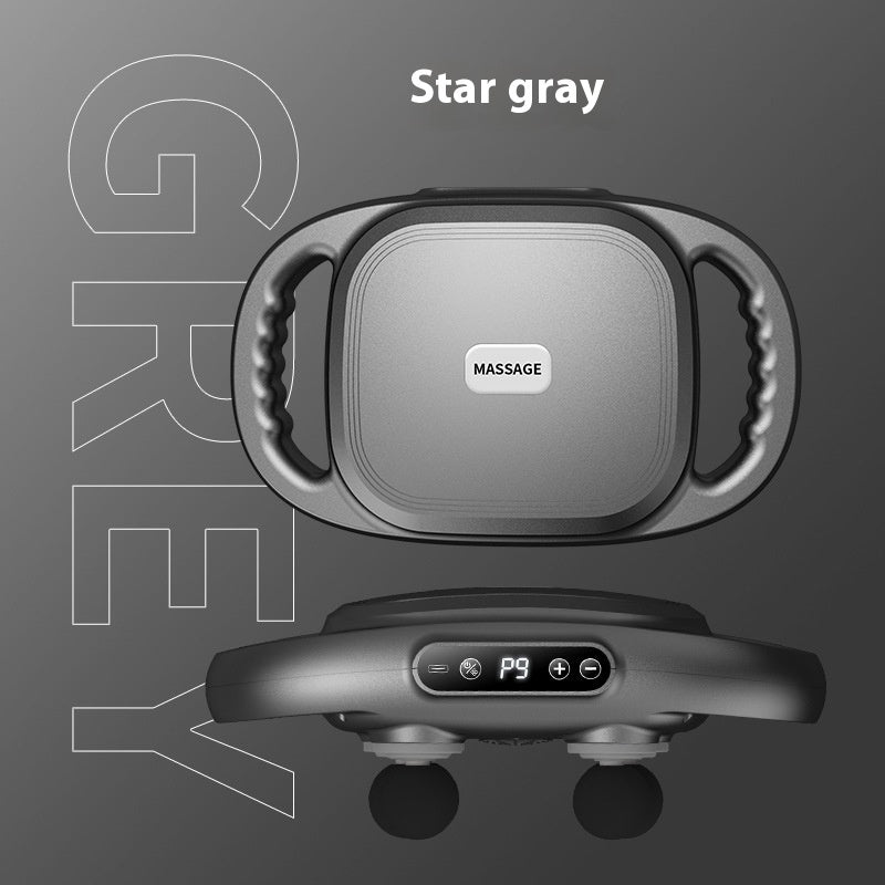 a massage machine with a handle