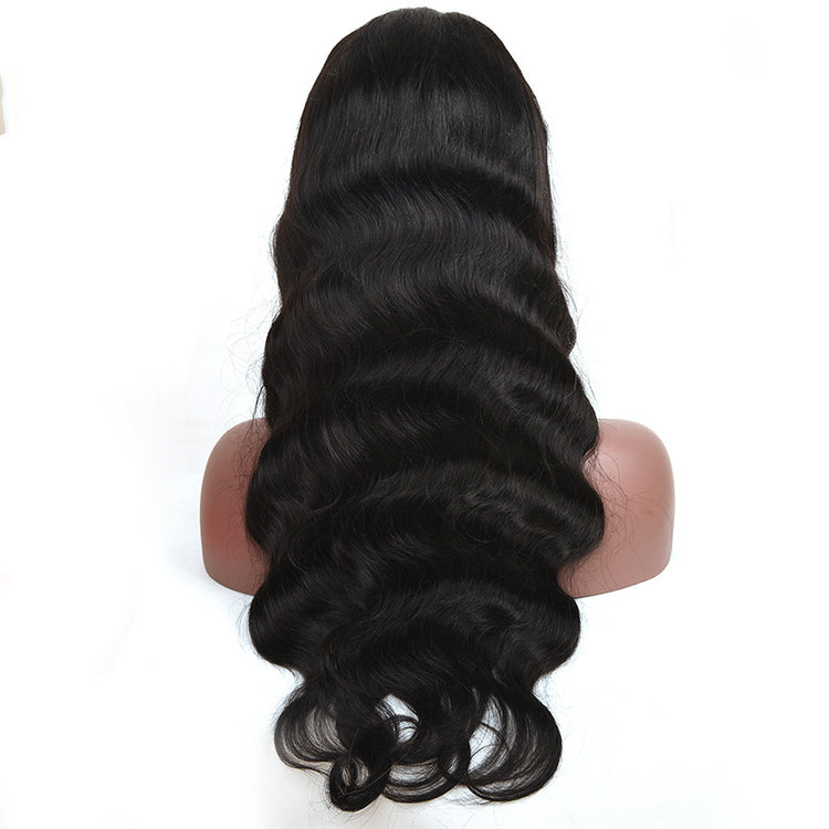 a mannequin head with a wig