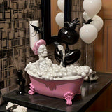 Resin Ghost Bathtub Halloween Figurine