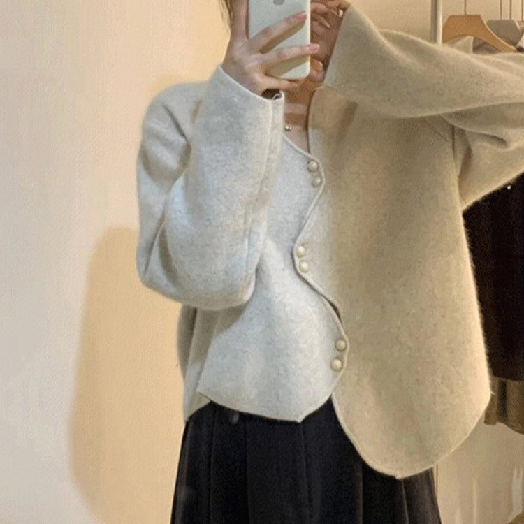 a woman taking a selfie