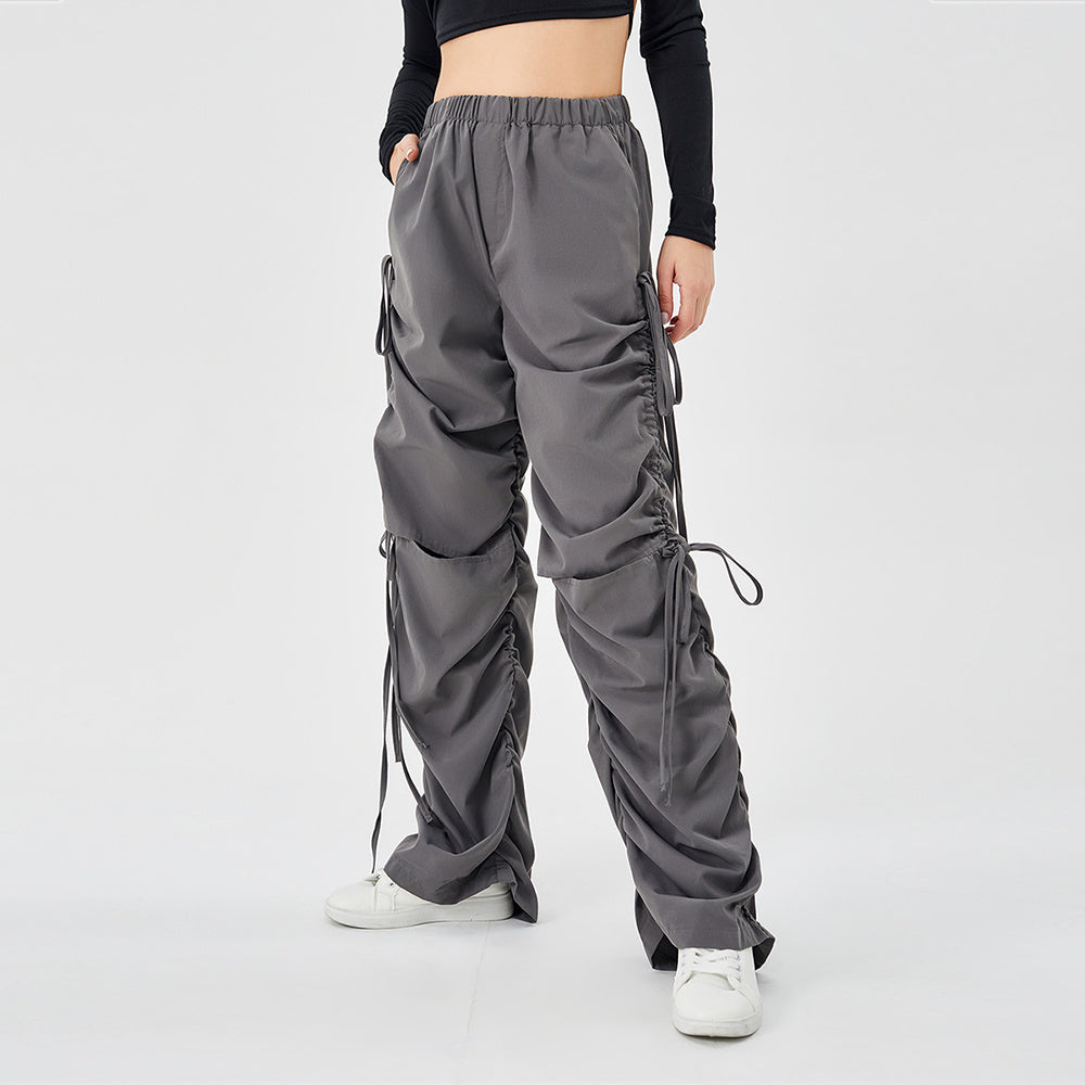 a person wearing grey pants