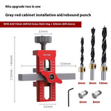 Aluminum Cabinet Door Installation Aid