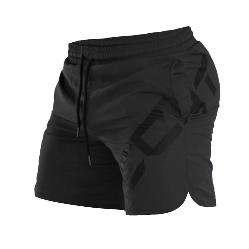a black shorts with a logo on it