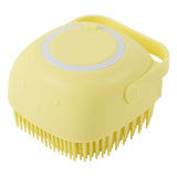 Silicone Pet Bath and Grooming Brush