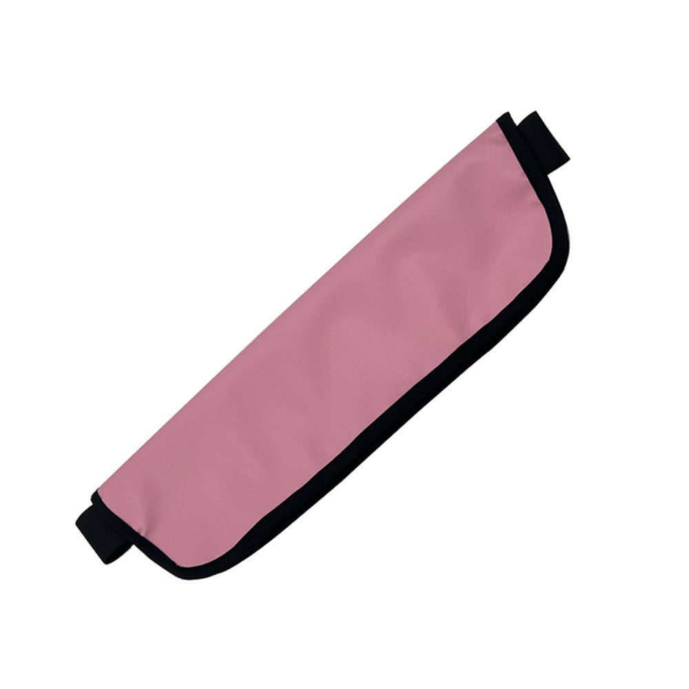 a pink and black bag
