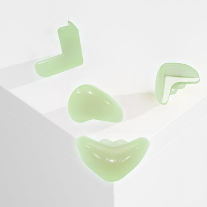 New Luminous Anti-collision Angle Transparent Soft Bag Sticker Silicone