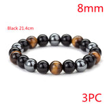 Natural Tiger's Eye Stone Bracelet