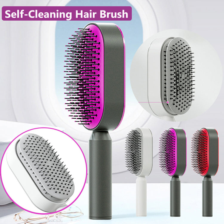 a group of hair brushes