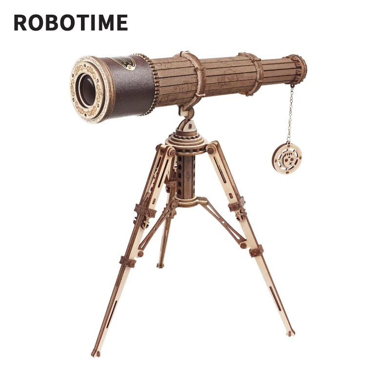 a telescope on a tripod